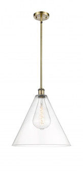Berkshire - 1 Light - 16 inch - Antique Brass - Pendant (3442|516-1S-AB-GBC-162)
