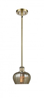 Fenton - 1 Light - 7 inch - Antique Brass - Mini Pendant (3442|516-1S-AB-G96-LED)