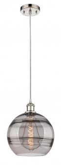 Rochester - 1 Light - 10 inch - Polished Nickel - Cord hung - Mini Pendant (3442|516-1P-PN-G556-10SM)