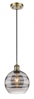 Rochester - 1 Light - 8 inch - Antique Brass - Cord hung - Mini Pendant (3442|516-1P-AB-G556-8SM)