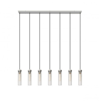 7 Light Linear Chandelier (276|740P-7L-BN)