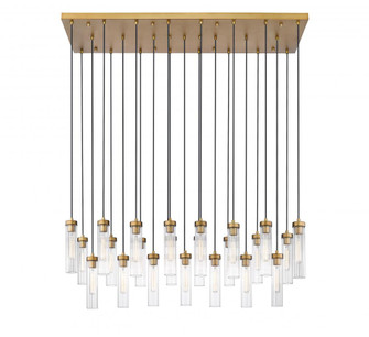 23 Light Linear Chandelier (276|740P-23L-RB)