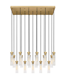 17 Light Linear Chandelier (276|740P-17L-RB)