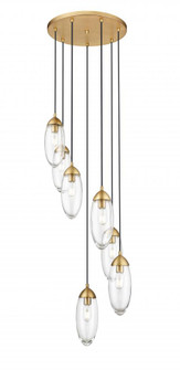 7 Light Chandelier (276|651P-7R-RB)