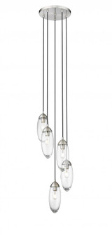 5 Light Chandelier (276|651P-5R-BN)