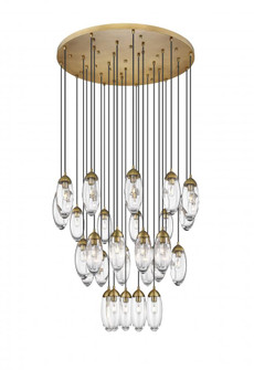 27 Light Chandelier (276|651P-27R-RB)