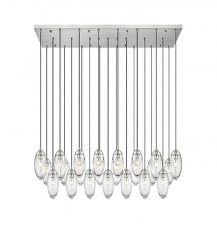 23 Light Linear Chandelier (276|651P-23L-BN)