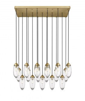 17 Light Linear Chandelier (276|651P-17L-RB)