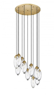 11 Light Chandelier (276|651P-11R-RB)