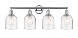 Bella - 4 Light - 33 inch - Polished Chrome - Bath Vanity Light (3442|616-4W-PC-G558-6SDY)