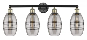 Vaz - 4 Light - 33 inch - Black Antique Brass - Bath Vanity Light (3442|616-4W-BAB-G557-6SM)