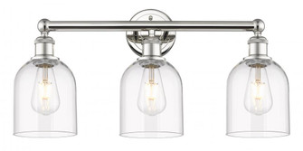 Bella - 3 Light - 24 inch - Polished Nickel - Bath Vanity Light (3442|616-3W-PN-G558-6CL)