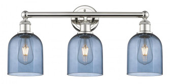 Bella - 3 Light - 24 inch - Polished Nickel - Bath Vanity Light (3442|616-3W-PN-G558-6BL)