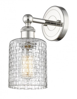 Cobbleskill - 1 Light - 5 inch - Polished Nickel - Sconce (3442|616-1W-PN-G112C-5CL)