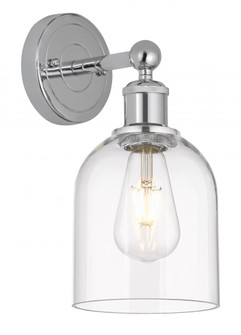 Bella - 1 Light - 6 inch - Polished Chrome - Sconce (3442|616-1W-PC-G558-6CL)