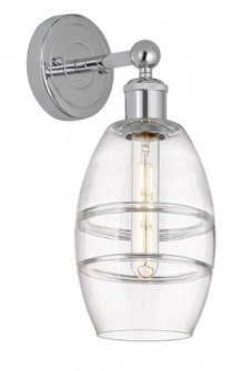 Vaz - 1 Light - 6 inch - Polished Chrome - Sconce (3442|616-1W-PC-G557-6CL)