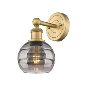 Rochester - 1 Light - 6 inch - Brushed Brass - Sconce (3442|616-1W-BB-G556-6SM)