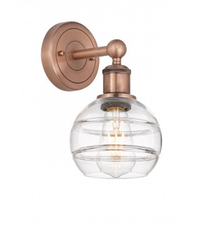 Rochester - 1 Light - 6 inch - Antique Copper - Sconce (3442|616-1W-AC-G556-6CL)