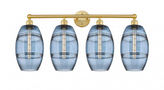 Vaz - 4 Light - 35 inch - Satin Gold - Bath Vanity Light (3442|616-4W-SG-G557-8BL)