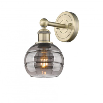 Rochester - 1 Light - 6 inch - Antique Brass - Sconce (3442|616-1W-AB-G556-6SM)