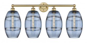 Vaz - 4 Light - 35 inch - Brushed Brass - Bath Vanity Light (3442|616-4W-BB-G557-8BL)