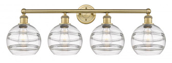 Rochester - 4 Light - 35 inch - Brushed Brass - Bath Vanity Light (3442|616-4W-BB-G556-8CL)