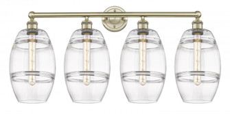 Vaz - 4 Light - 35 inch - Antique Brass - Bath Vanity Light (3442|616-4W-AB-G557-8CL)