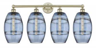 Vaz - 4 Light - 35 inch - Antique Brass - Bath Vanity Light (3442|616-4W-AB-G557-8BL)