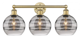 Rochester - 3 Light - 26 inch - Brushed Brass - Bath Vanity Light (3442|616-3W-BB-G556-8SM)
