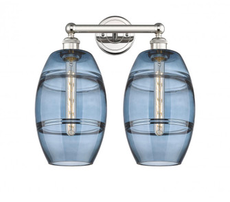 Vaz - 2 Light - 17 inch - Polished Nickel - Bath Vanity Light (3442|616-2W-PN-G557-8BL)