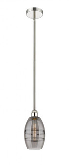 Vaz - 1 Light - 6 inch - Polished Nickel - Stem hung - Mini Pendant (3442|616-1S-PN-G557-6SM)