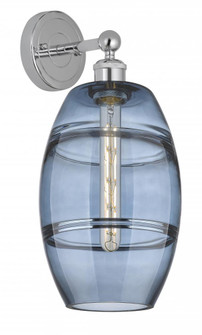 Vaz - 1 Light - 8 inch - Polished Chrome - Sconce (3442|616-1W-PC-G557-8BL)