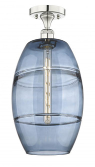 Vaz - 1 Light - 10 inch - Polished Nickel - Semi-Flush Mount (3442|616-1F-PN-G557-10BL)