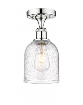 Bella - 1 Light - 6 inch - Polished Chrome - Semi-Flush Mount (3442|616-1F-PC-G558-6SDY)
