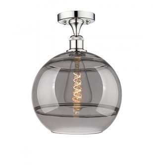 Rochester - 1 Light - 12 inch - Polished Chrome - Semi-Flush Mount (3442|616-1F-PC-G556-12SM)