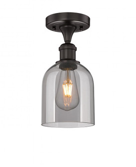 Bella - 1 Light - 6 inch - Oil Rubbed Bronze - Semi-Flush Mount (3442|616-1F-OB-G558-6SM)