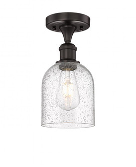 Bella - 1 Light - 6 inch - Oil Rubbed Bronze - Semi-Flush Mount (3442|616-1F-OB-G558-6SDY)