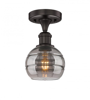 Rochester - 1 Light - 6 inch - Oil Rubbed Bronze - Semi-Flush Mount (3442|616-1F-OB-G556-6SM)