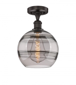 Rochester - 1 Light - 10 inch - Oil Rubbed Bronze - Semi-Flush Mount (3442|616-1F-OB-G556-10SM)