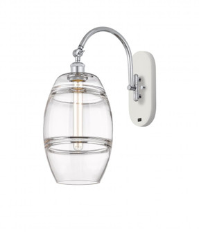 Vaz - 1 Light - 8 inch - White Polished Chrome - Adjustable Swing Arm (3442|518-1W-WPC-G557-8CL)