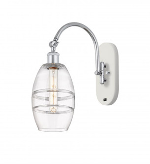 Vaz - 1 Light - 6 inch - White Polished Chrome - Adjustable Swing Arm (3442|518-1W-WPC-G557-6CL)