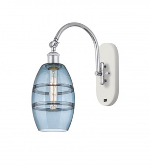 Vaz - 1 Light - 6 inch - White Polished Chrome - Adjustable Swing Arm (3442|518-1W-WPC-G557-6BL)