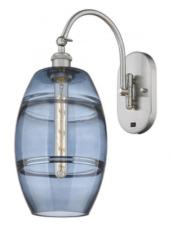 Vaz - 1 Light - 8 inch - Brushed Satin Nickel - Adjustable Swing Arm (3442|518-1W-SN-G557-8BL)