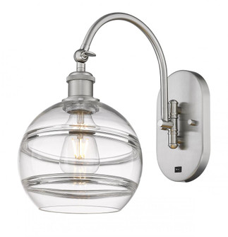Rochester - 1 Light - 8 inch - Brushed Satin Nickel - Adjustable Swing Arm (3442|518-1W-SN-G556-8CL)