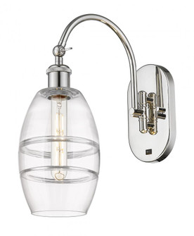 Vaz - 1 Light - 6 inch - Polished Nickel - Adjustable Swing Arm (3442|518-1W-PN-G557-6CL)