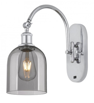 Bella - 1 Light - 6 inch - Polished Chrome - Sconce (3442|518-1W-PC-G558-6SM)