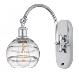 Rochester - 1 Light - 6 inch - Polished Chrome - Adjustable Swing Arm (3442|518-1W-PC-G556-6CL)