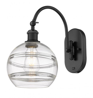 Rochester - 1 Light - 8 inch - Matte Black - Adjustable Swing Arm (3442|518-1W-BK-G556-8CL)