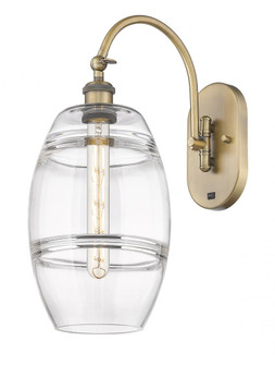 Vaz - 1 Light - 8 inch - Brushed Brass - Adjustable Swing Arm (3442|518-1W-BB-G557-8CL)
