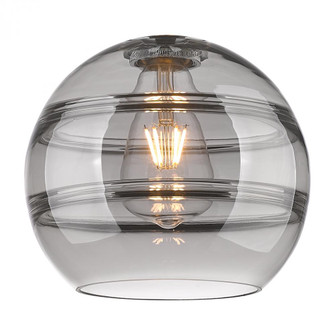 Rochester 8'' Light Smoke Glass (3442|G556-8SM)